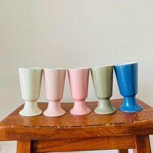 Vintage parfait/icecream cups